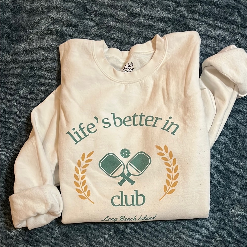 Life's Better in LBI Pickleball Club Tee
